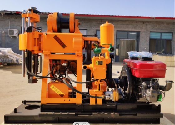 Il pozzo trivellato 150 misura la piccola attrezzatura con un contatore della trivellazione dell'acqua per le ferrovie