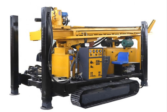 impianto di perforazione di trapano montato cingolo del pozzo trivellato 75kw dell'acqua di 250m