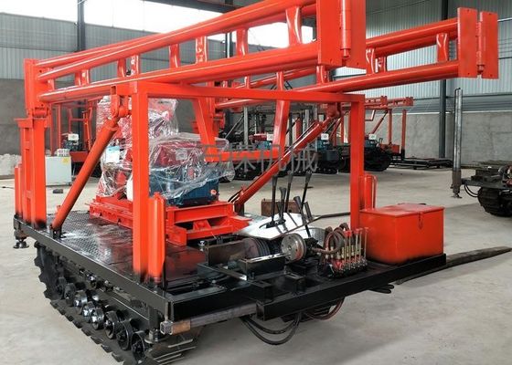 martello pneumatico diesel Rig Machine della trazione di profondità di 100m