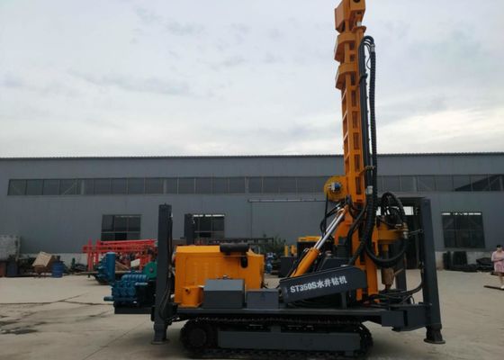 Motore di Rig With Large Horse Power Yuchai del trapano montato grande cingolo del pozzo d'acqua della st 350