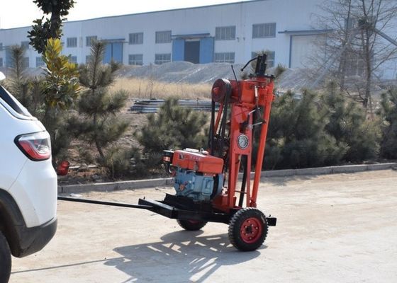 Pozzo d'acqua idraulico che prova la perforatrice geologica di 50m