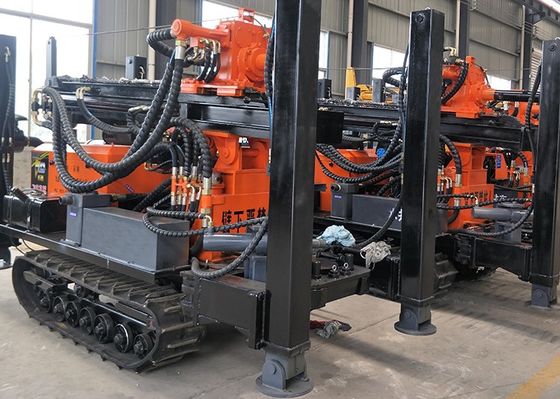 200 metri di profondità dell'OEM di impianto di perforazione di trapano montato cingolo rotatorio