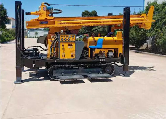 Tipo grande macchina idraulica di impatto del trapano del cingolo del pozzo profondo del foro