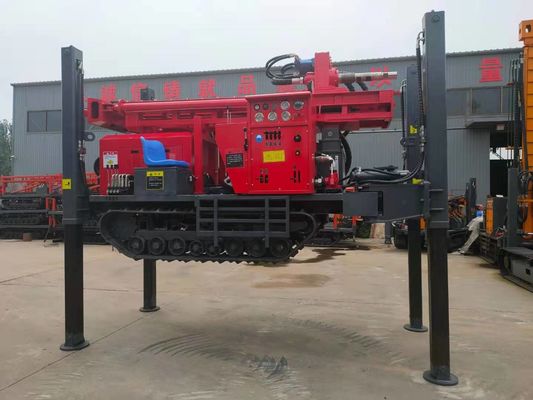 Alto piattaforma di produzione montata del pozzo trivellato 220v di Penumatic di coppia di torsione camion portatile