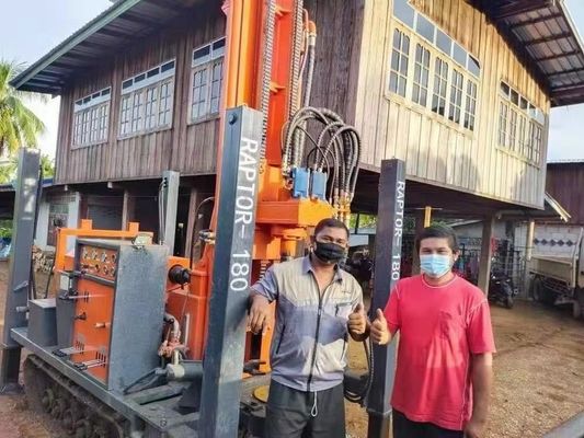 89kw 400m Perforazione idraulica di pozzi Dth Machine per ingegneria