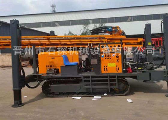 trivellazione idraulica completa profonda Rig Pneumatic dell'acqua del cingolo di 350m