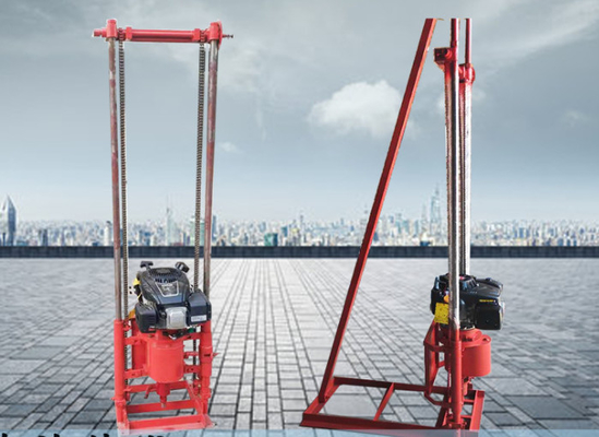Piccolo trapano Rig Pneumatic Driven del campione del suolo di profondità del portatile 30m