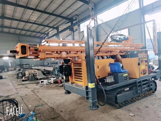 Diametro profondo dell'impianto di perforazione di trapano del cingolo del portatile 260m di Dth 105mm