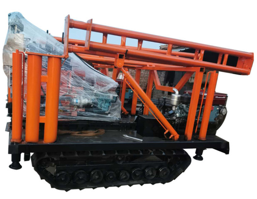 Trapano montato cingolo di detorsolamento Rig Spt del campione facile del movimento 150 metri di portatile di profondità