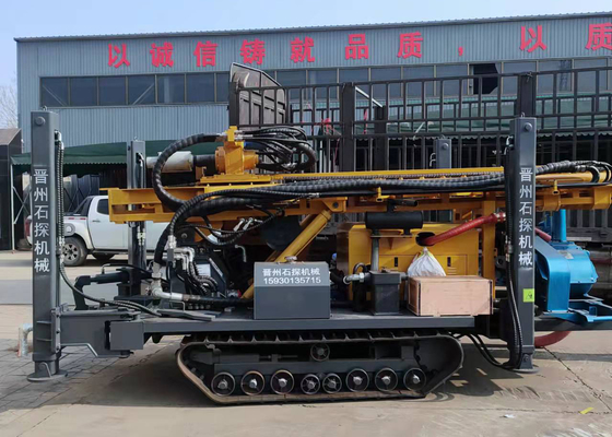 ST350 Metri di profondità di buco Dth Pneumatic Drilling Rig