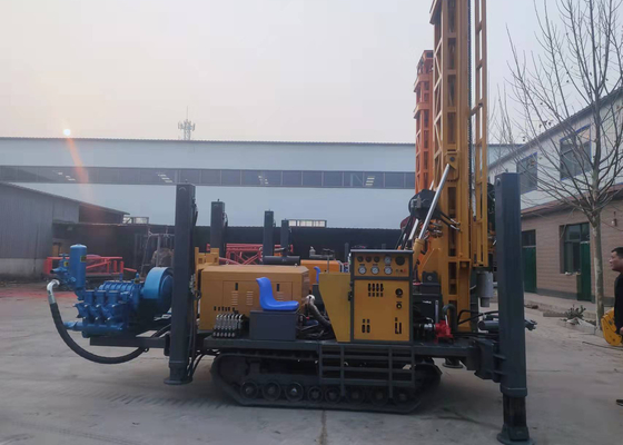 Cingolo idraulico pneumatico dell'alta gamba che perfora profondità di Rig Borehole 260m