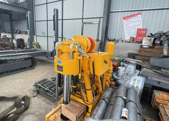 Irrigazione di estrazione mineraria di 200 m. Engineering Drilling Rig With Crawler Chassis In