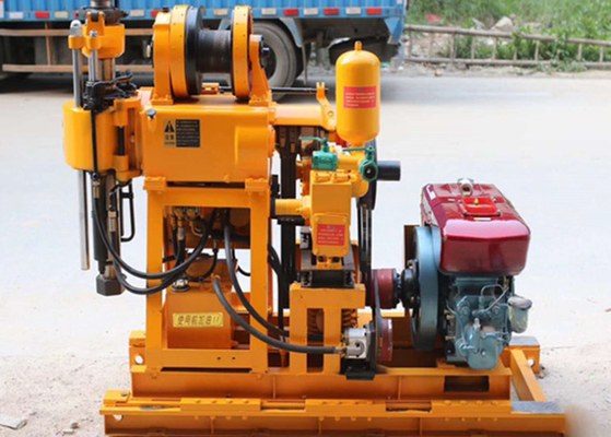 Perforazione idraulica portatile di 22 HP con profondità di 180 metri
