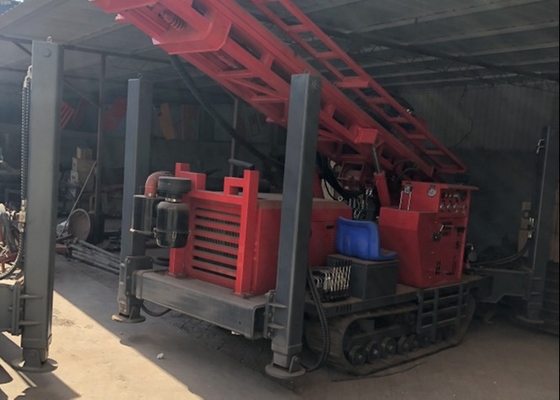 Equipaggiamento per la perforazione di pozzi profondi pneumatici 200 metri con compressore d'aria Kaishan e pompa di fango