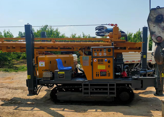 diametro profondo dell'impianto di perforazione di trapano del cingolo del pozzo trivellato di 260m 105mm