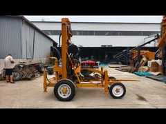 Agricoltura Acqua Pozzo di trivellazione attrezzature di trivellazione facile movimento 120 metri