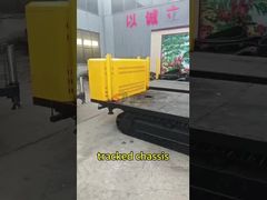 Perforatrice mineraria montata su carro cingolato in acciaio multiuso per voi