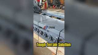 Carro cingolato da 3 MT Trasporto facile